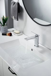 Cмеситель для раковины Knotlor KN-70, хром